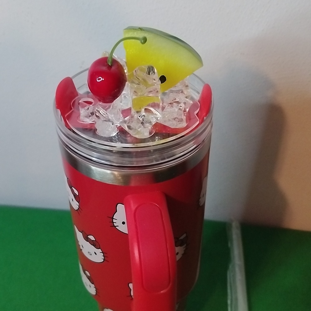 40 Oz. Stainless Steel Insulated Tumbler With Ice Topper - Picture 6 of 9